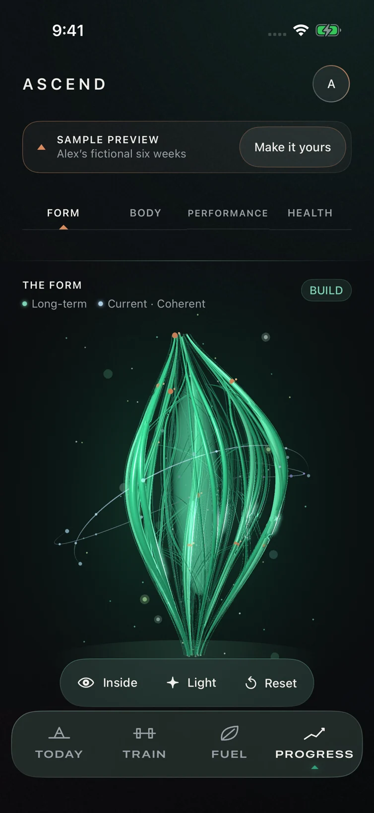 The Form: activity made visible