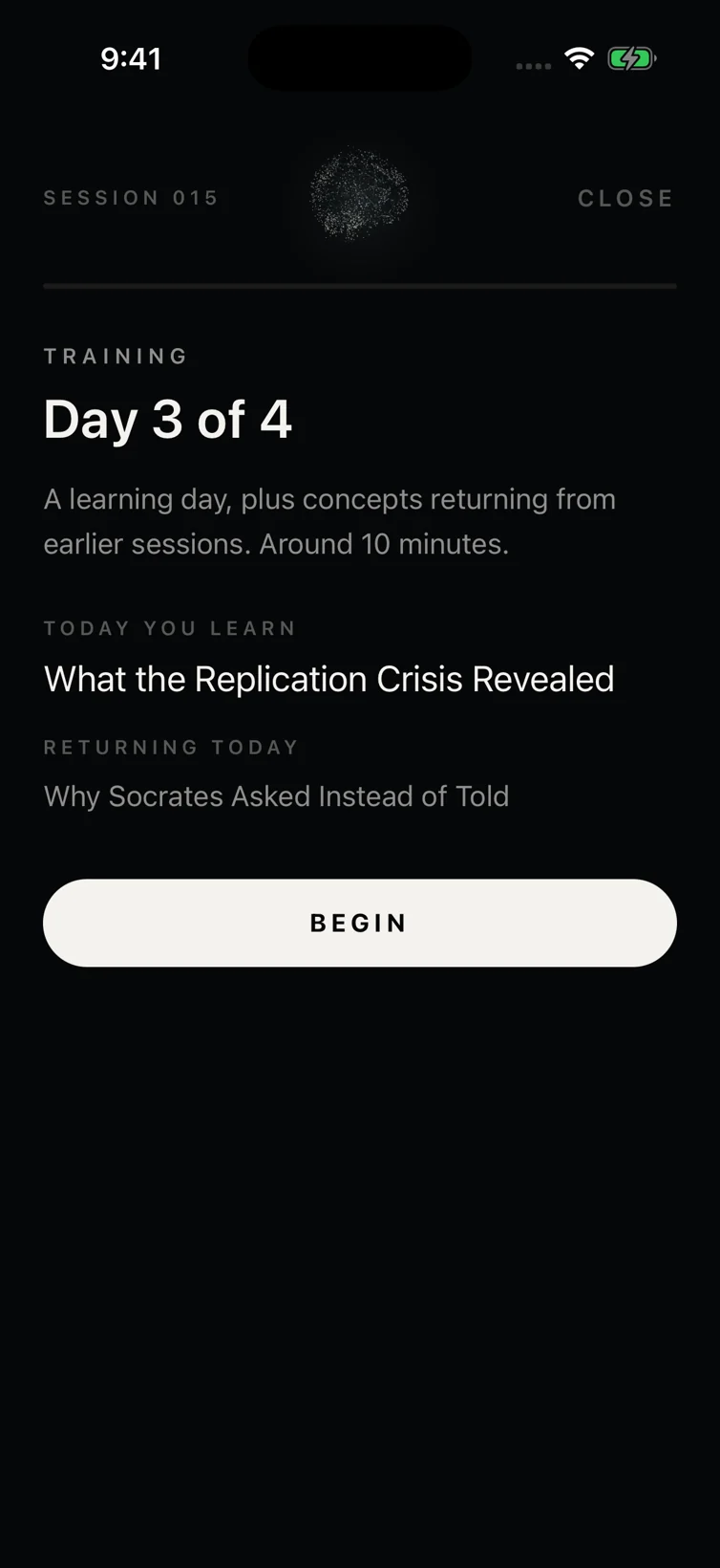 What I’ll learn and what comes back